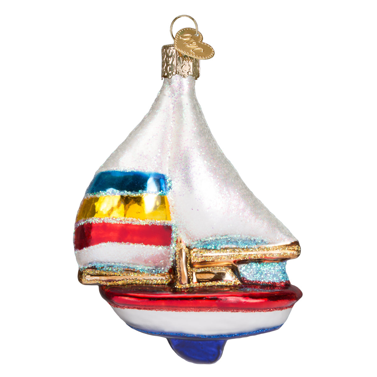 Sailboat Ornament - Southlake Paws