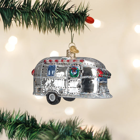Vintage Trailer Ornament - Southlake Paws