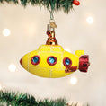 Load image into Gallery viewer, Groovy Submarine Ornament - Southlake Paws
