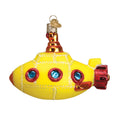 Load image into Gallery viewer, Groovy Submarine Ornament - Southlake Paws
