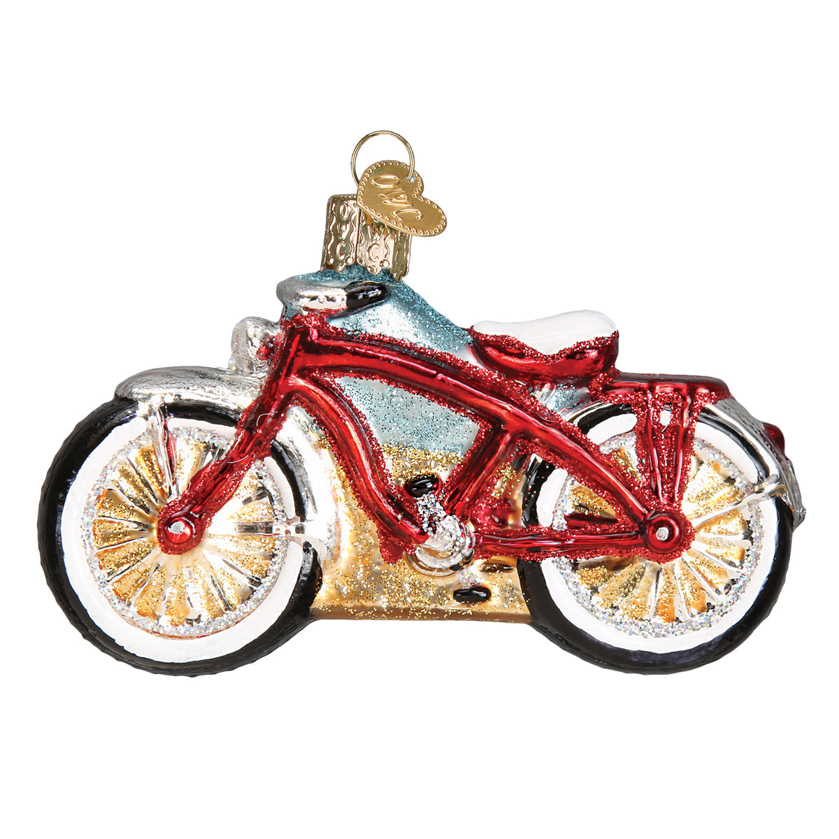 Cruiser Bike Ornament - Southlake Paws