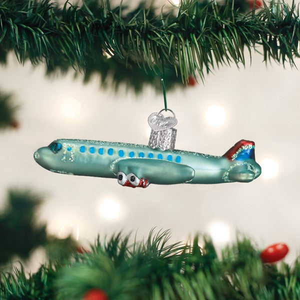 Passenger Plane Ornament - Southlake Paws