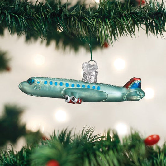 Passenger Plane Ornament - Southlake Paws