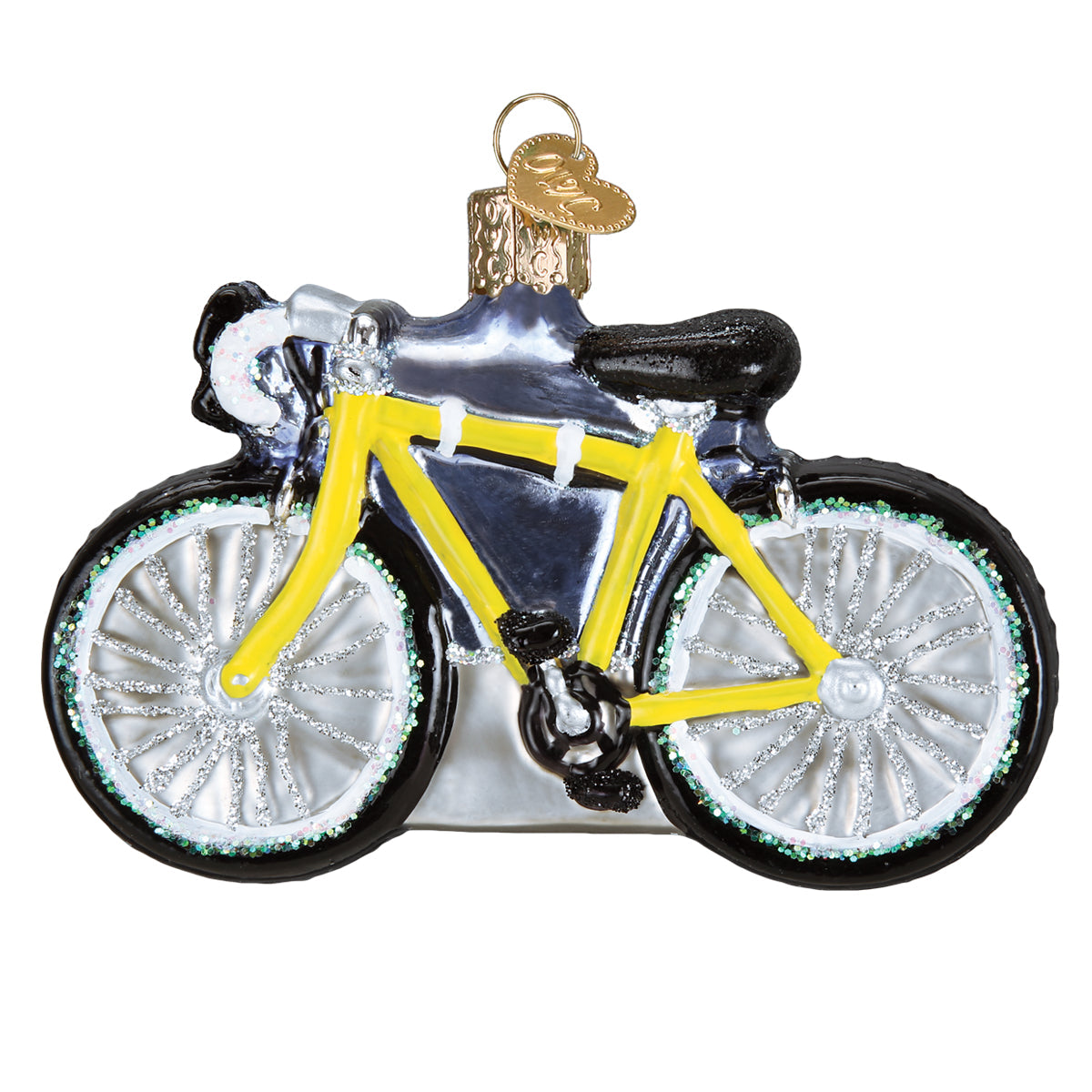 Road Bike Ornament - Southlake Paws