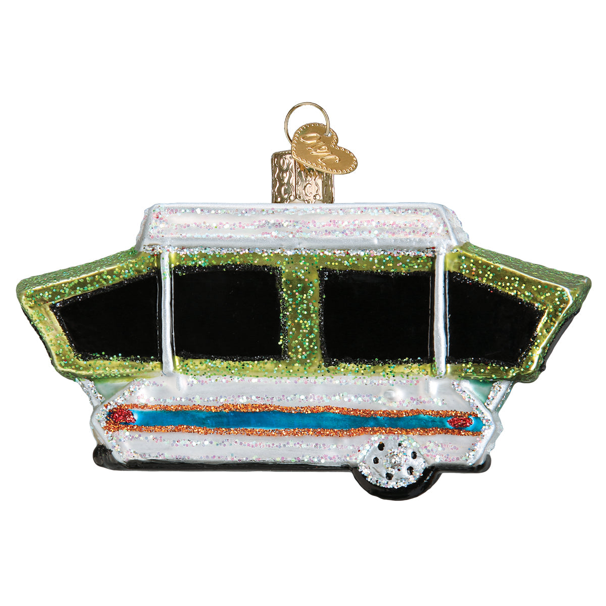 Tent Camper Ornament - Southlake Paws