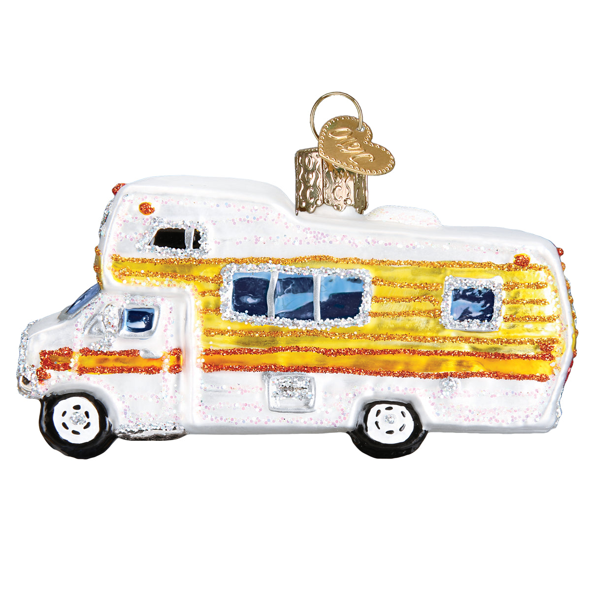 Classic Motorhome Ornament - Southlake Paws