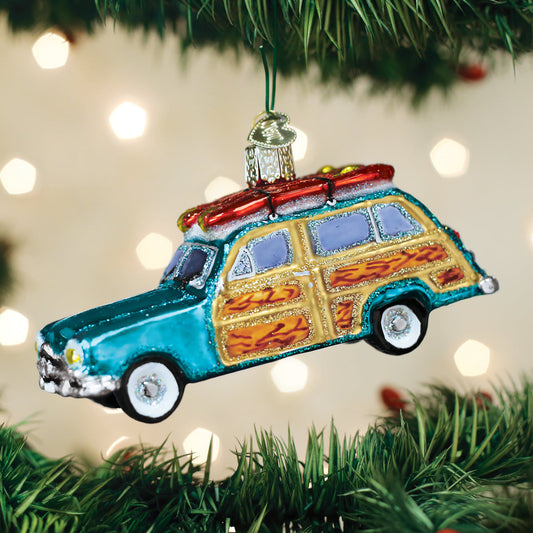 Surf's Up Wagon Ornament - Southlake Paws