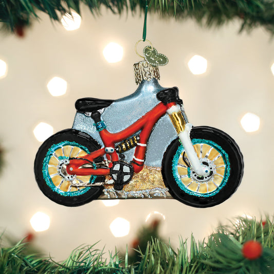 Mountain Bike Ornament - Southlake Paws