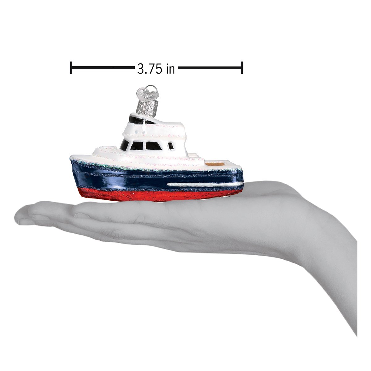 Charter Boat Ornament - Southlake Paws