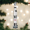 Load image into Gallery viewer, Saturn V Rocket Ornament - Southlake Paws

