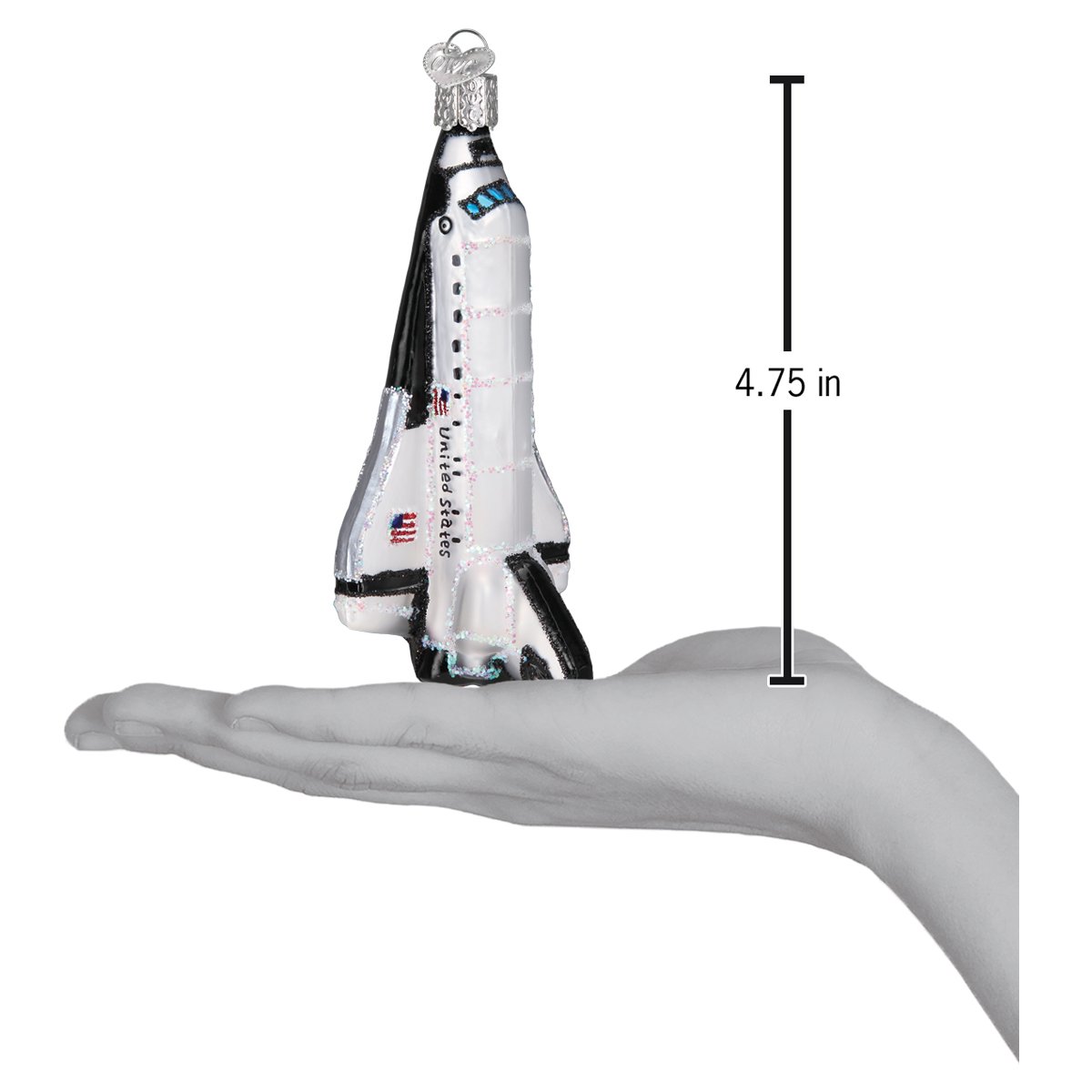 Space Shuttle Ornament - Southlake Paws