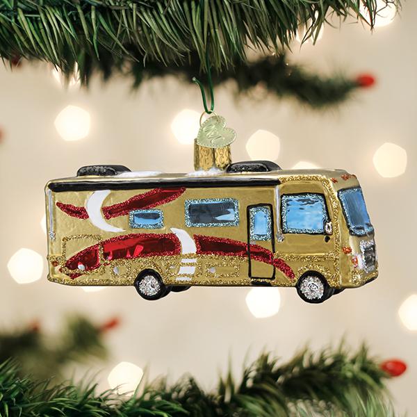 Class A Motorhome Ornament - Southlake Paws