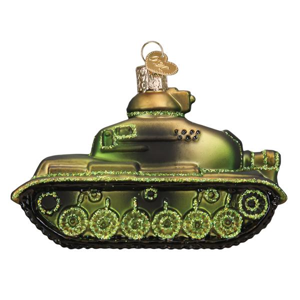 Military Tank Ornament - Southlake Paws