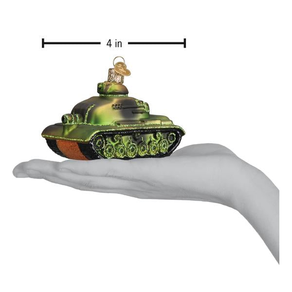 Military Tank Ornament - Southlake Paws