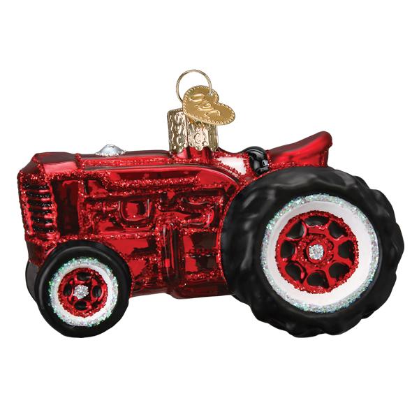 Old Farm Tractor Ornament - Southlake Paws