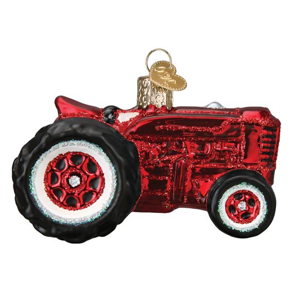 Old Farm Tractor Ornament - Southlake Paws