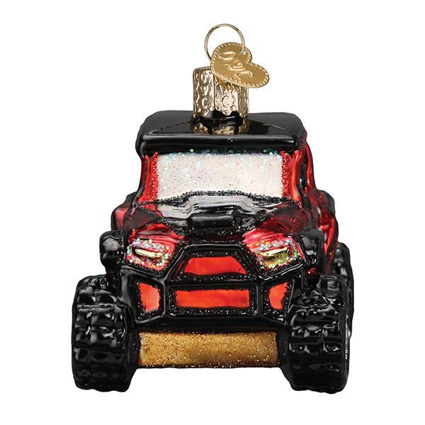 Side By Side ATV Ornament - Southlake Paws