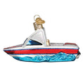 Load image into Gallery viewer, Ski Boat Ornament - Southlake Paws
