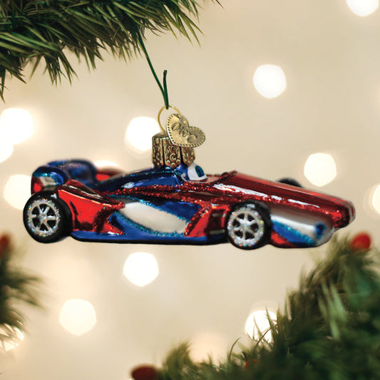 Racing Car Ornament - Southlake Paws