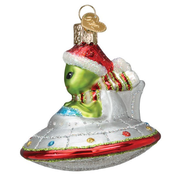 Christmas UFO Ornament - Southlake Paws