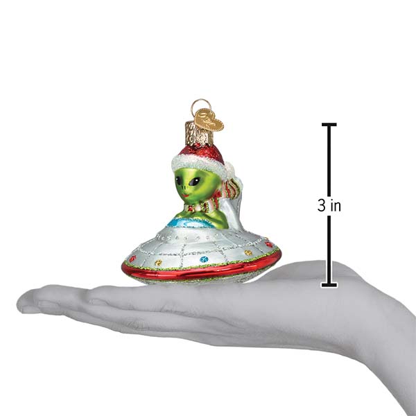 Christmas UFO Ornament - Southlake Paws