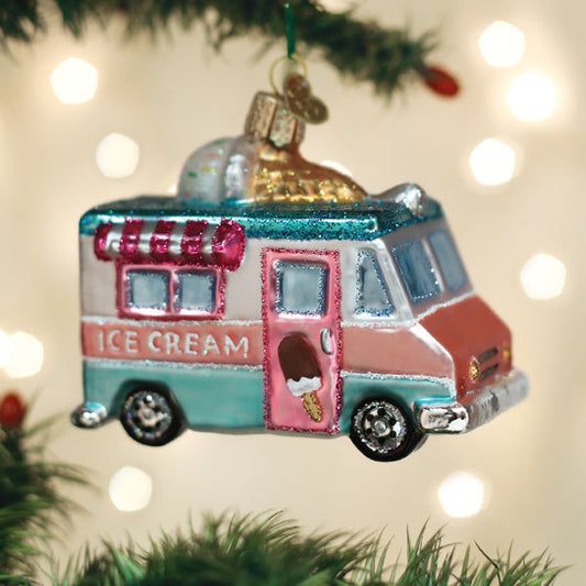 Ice Cream Truck Ornament - Southlake Paws