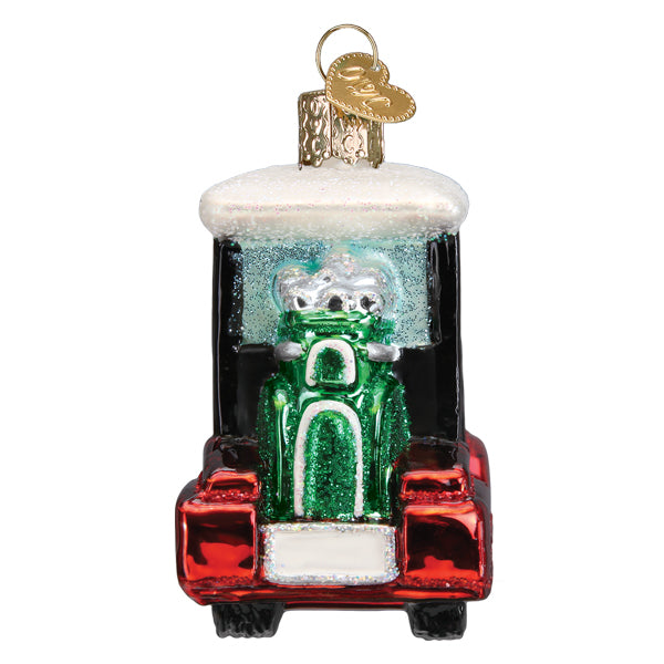 Golf Cart Ornament - Southlake Paws