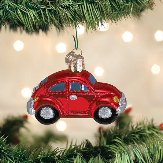 Red Buggy Ornament - Southlake Paws