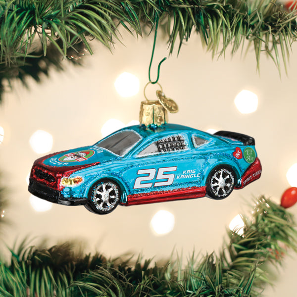 Racing Sports Car Ornament - Southlake Paws