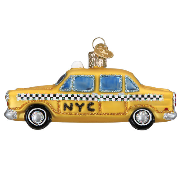 NYC Taxi Ornament - Southlake Paws