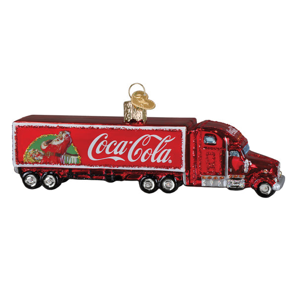 Coca-cola Christmas Truck Ornament - Southlake Paws