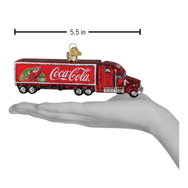 Coca-cola Christmas Truck Ornament - Southlake Paws