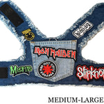 Iron Maiden Harness Blue Denim