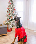 Load image into Gallery viewer, Red Thermal Pajamas - Southlake Paws
