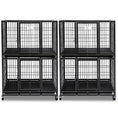 Load image into Gallery viewer, 31" Two-Tier Dog Crate 46A
