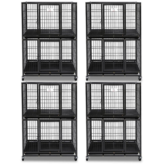 31" Two-Tier Dog Crate 46A