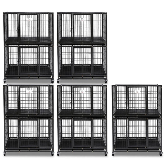 31" Two-Tier Dog Crate 46A