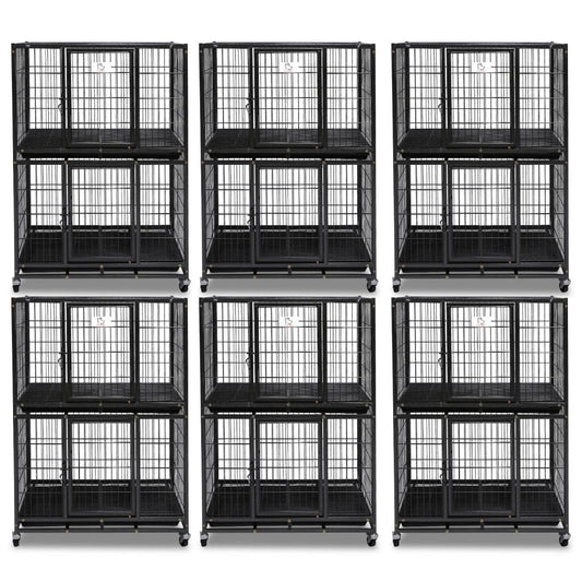 31" Two-Tier Dog Crate 46A