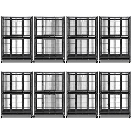 31" Two-Tier Dog Crate 46A