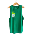Load image into Gallery viewer, Green women's relaxed tank top featuring the text "LIFE GOAL: SAVE EVERY DOG" in bold print. Ideal for rescue advocates.
