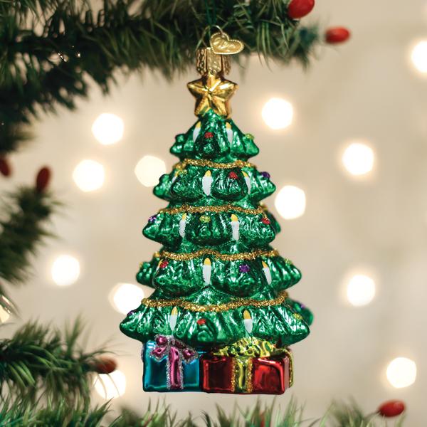 Radiant Christmas Tree Ornament - Southlake Paws
