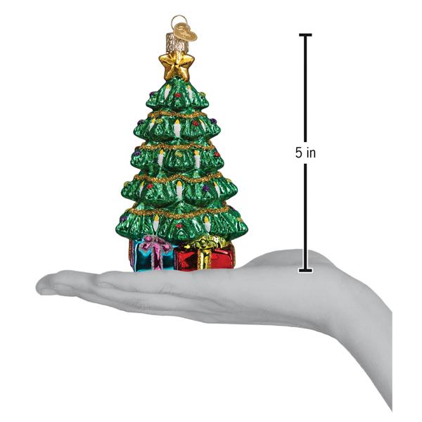 Radiant Christmas Tree Ornament - Southlake Paws