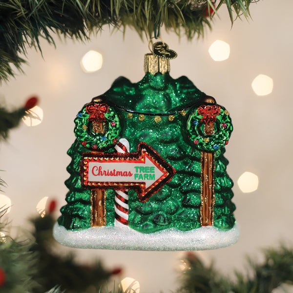 Christmas Tree Farm Ornament - Southlake Paws