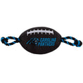 Load image into Gallery viewer, Carolina Panthers Football Dog Toy - NFL Pet Fan Collection
