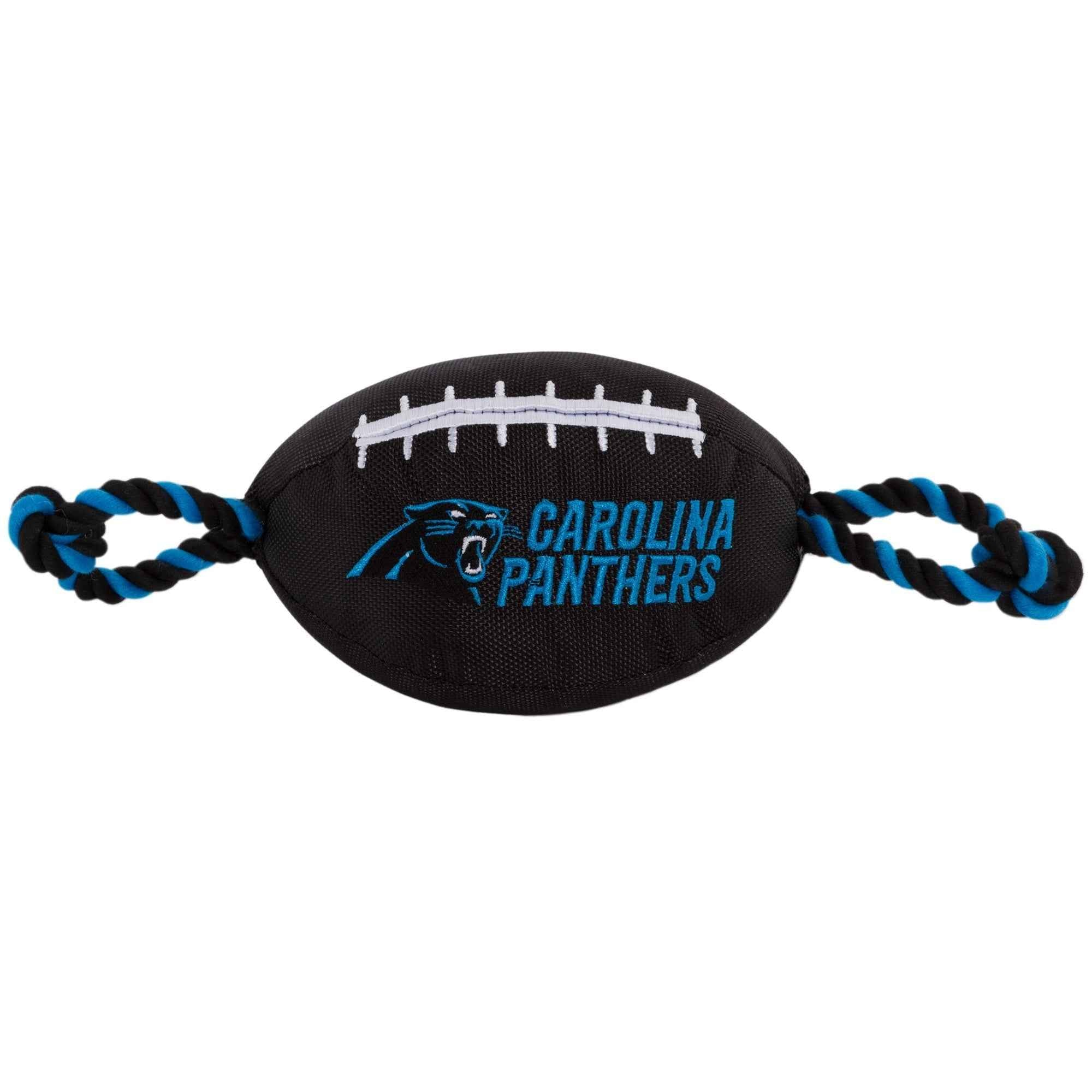 Carolina Panthers Football Dog Toy - NFL Pet Fan Collection