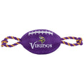 Load image into Gallery viewer, Minnesota Vikings Football Dog Toy - NFL Pet Fan Collection

