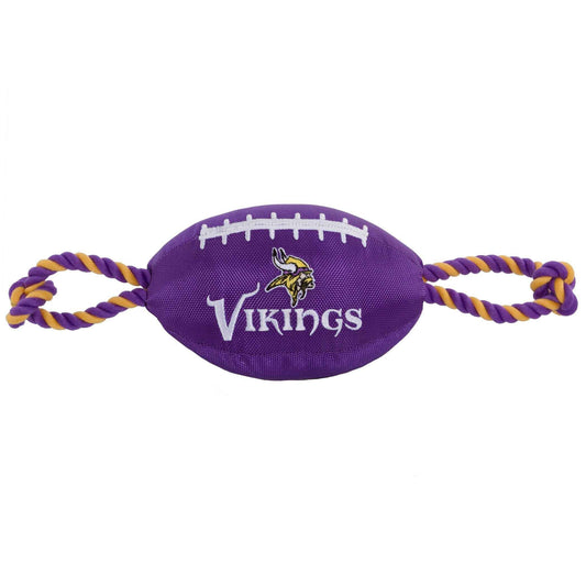 Minnesota Vikings Football Dog Toy - NFL Pet Fan Collection