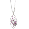 Load image into Gallery viewer, Pave Butterfly Necklace Pendant Necklace 16" + 3" Extender
