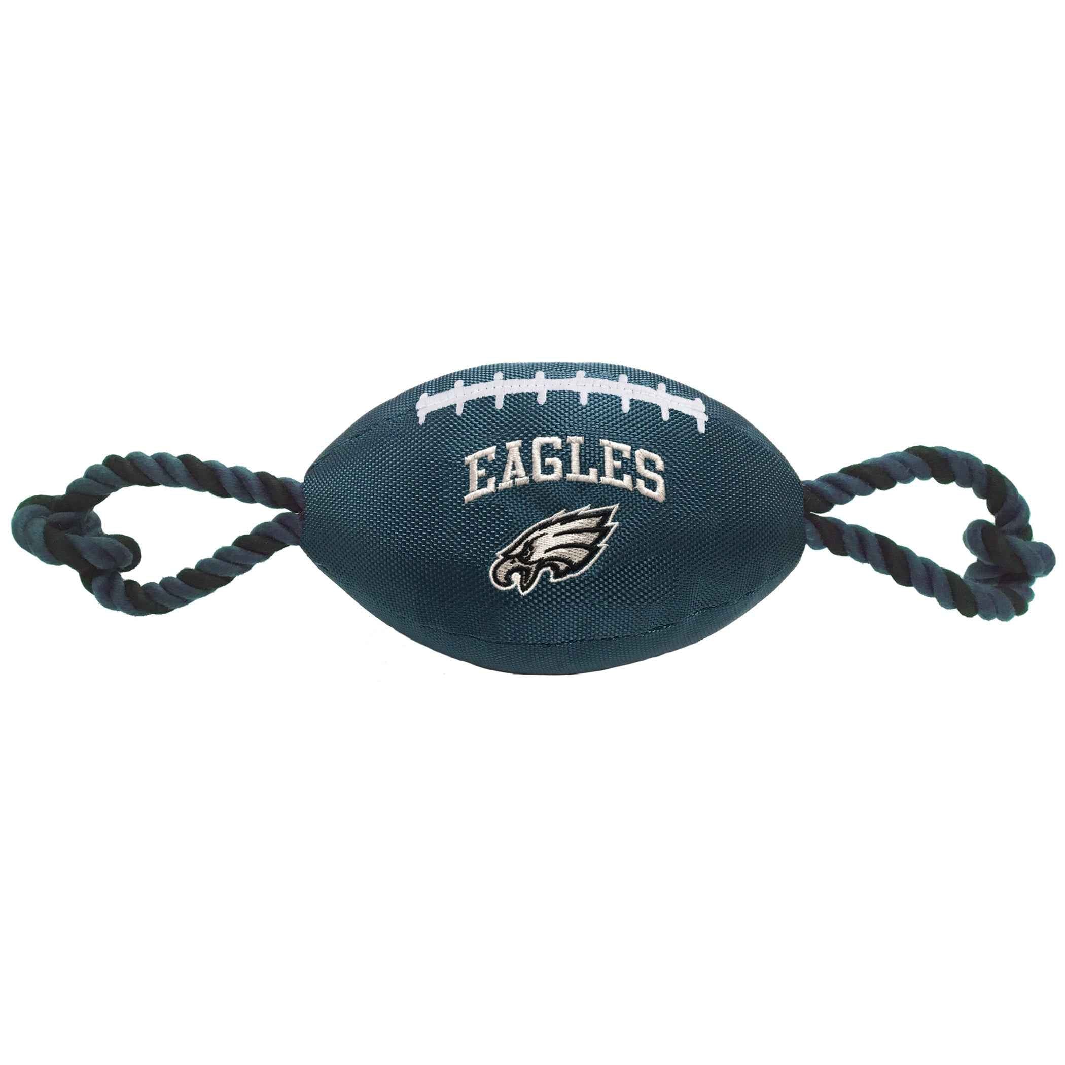 Philadelphia Eagles Football Dog Toy - NFL Pet Fan Collection
