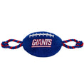 Load image into Gallery viewer, New York Giants Football Dog Toy - NFL Pet Fan Collection

